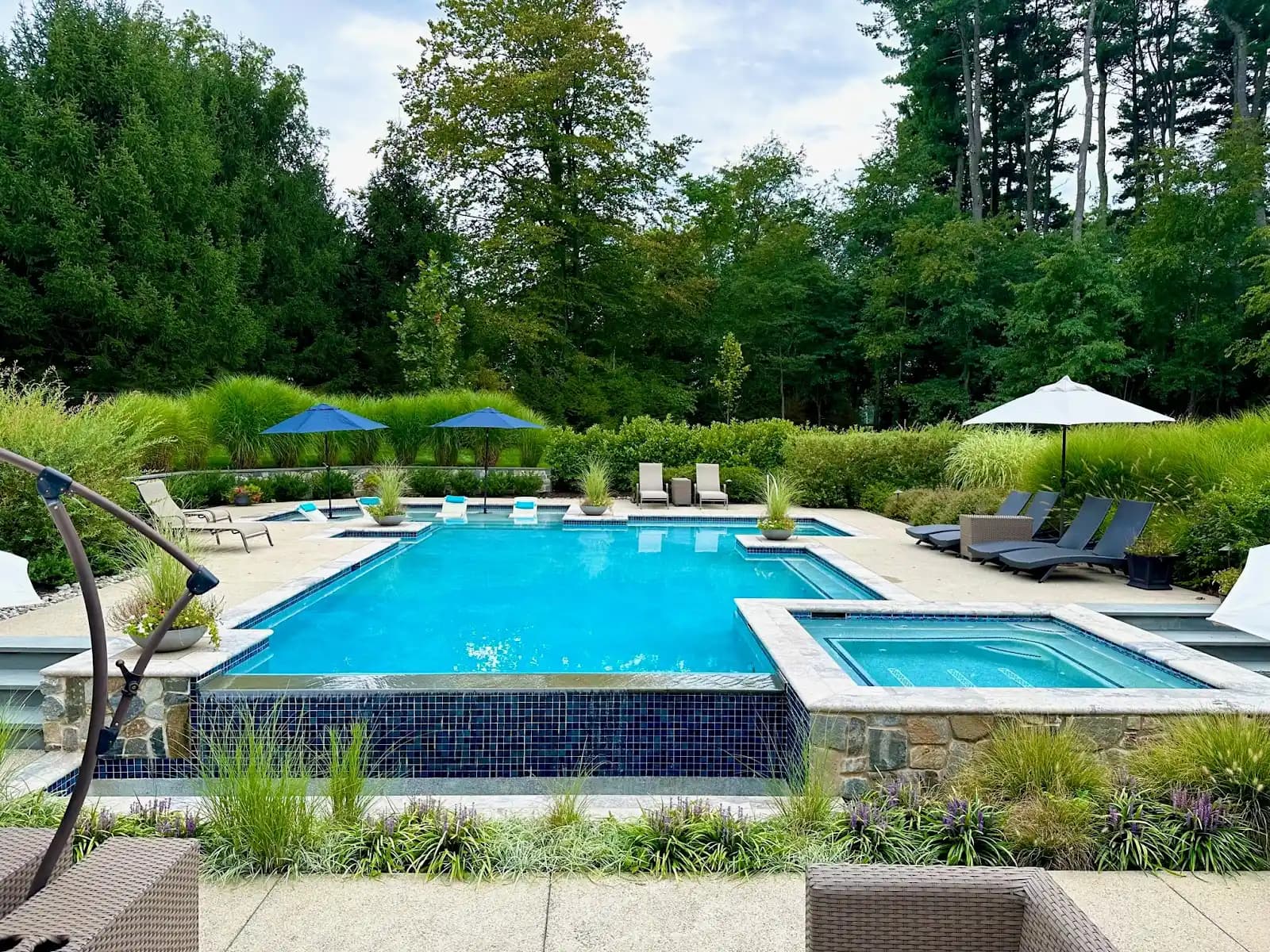 Backyard Pool Transformation — pool renovation in Telford, PA by Premier Pool Renovations