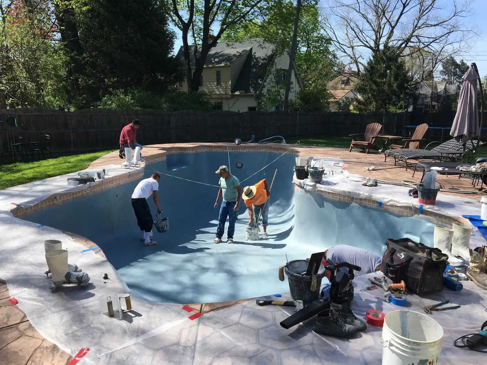 Pool Resurfacing — pool service across PA, NJ & DE by Premier Pool Renovations