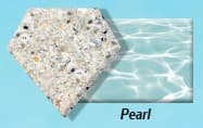 Pearl Quartz — pool finish sample