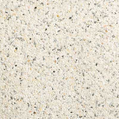 White Mini Pebble — pool finish sample