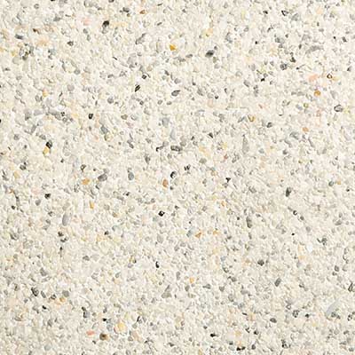 StoneScapes White Mini Pebble — light blue water